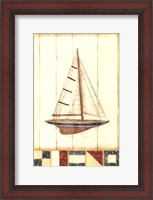 Framed Americana Yacht II