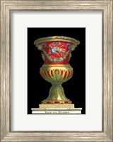 Framed Small Vase with Instruments (IP)