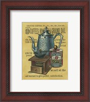 Framed Small Coffee Grounds (IP)