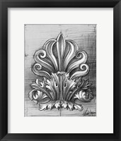 Framed Custom Classical Sketch III (U)