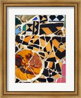 Framed Mosaic Fragments IV