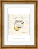 Framed French Pottery III