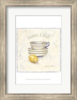 Framed French Pottery III
