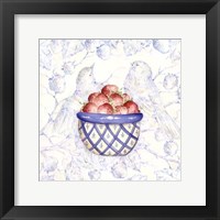 Toile & Berries I Framed Print