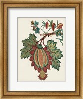 Framed Small Jacobean Floral II