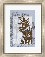 Framed Sm Translucent Wildflowers VI