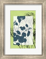 Framed Sm Translucent Wildflowers VII