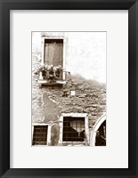 Framed Balcony Flowers