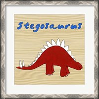 Framed Stegosaurus
