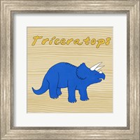 Framed Triceratops