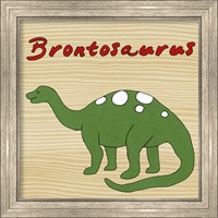 Framed 'Brontosaurus' border=