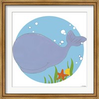 Framed Wally the Whale