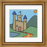 Framed Calico Kingdom I