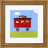 Framed Circus Train IV