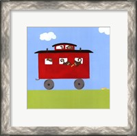 Framed Circus Train IV