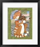 The Cat & The Fiddle Framed Print