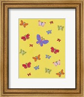 Framed Busy Butterfly