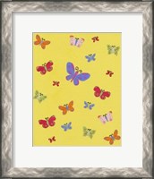 Framed Busy Butterfly
