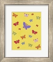 Framed Busy Butterfly