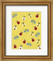 Framed Busy Bees