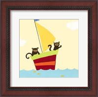 Framed Sailboat Adventure III