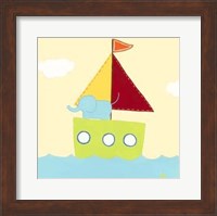 Framed Sailboat Adventure IV