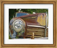 Framed Small Rusty Hudson I