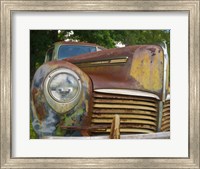 Framed Small Rusty Hudson I