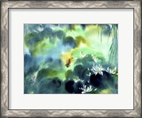 Framed Blue Lagoon I