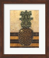 Framed Regal Pineapple I