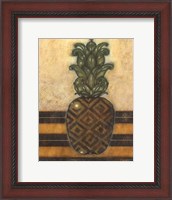 Framed Regal Pineapple I