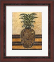 Framed Regal Pineapple II