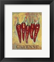 Cayenne Framed Print