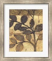 Framed Bronzed Branches I