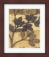 Framed Bronzed Branches II