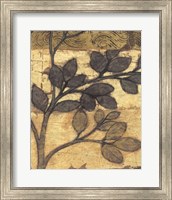 Framed Bronzed Branches II