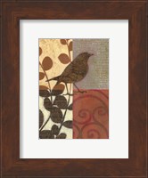 Framed Damask Sparrow