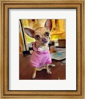 Framed Chihuahua Bella