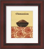 Framed Exotic Spices - Cinnamon