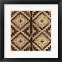 Framed Antique Mudcloth IV