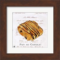 Framed Pain au Chocolat