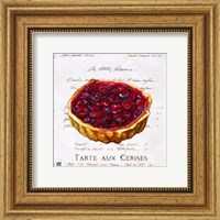 Framed Tarte aux Cerises