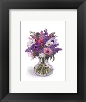 Framed Anemone Bouquet