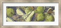 Framed Sparkling Pears I