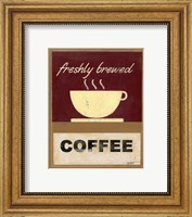 Framed Hot Coffee I