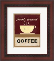 Framed Hot Coffee I