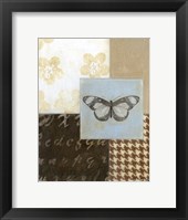 Chic Butterfly I Framed Print