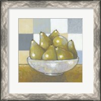 Framed Green Pears