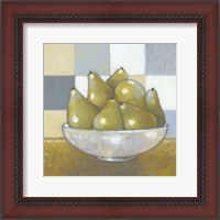 Framed Green Pears