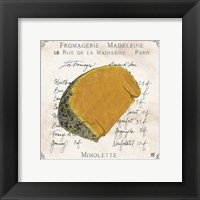 Fromages III Framed Print